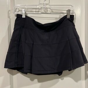 Lululemon pace rival skirt size 8, black